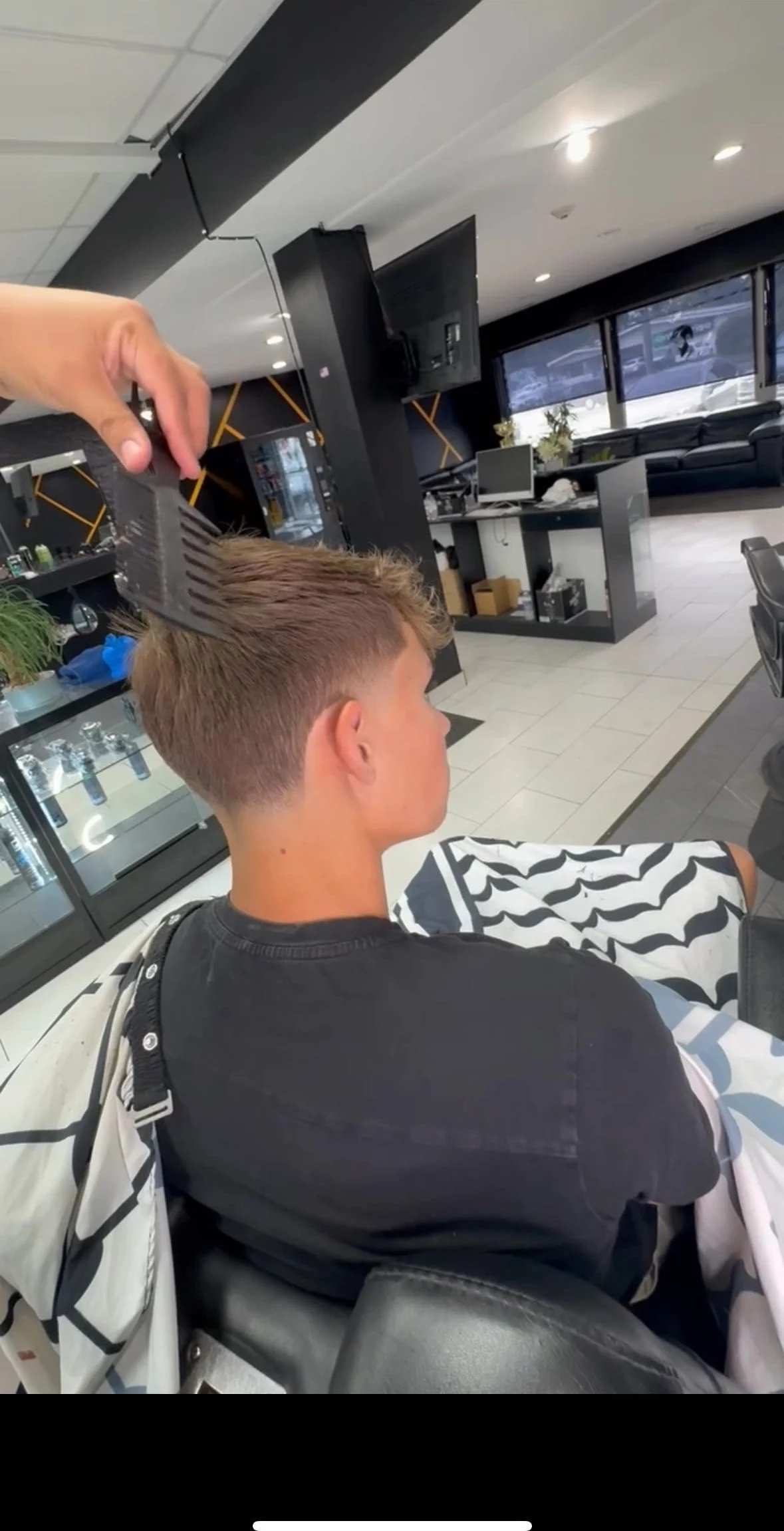A crop fade