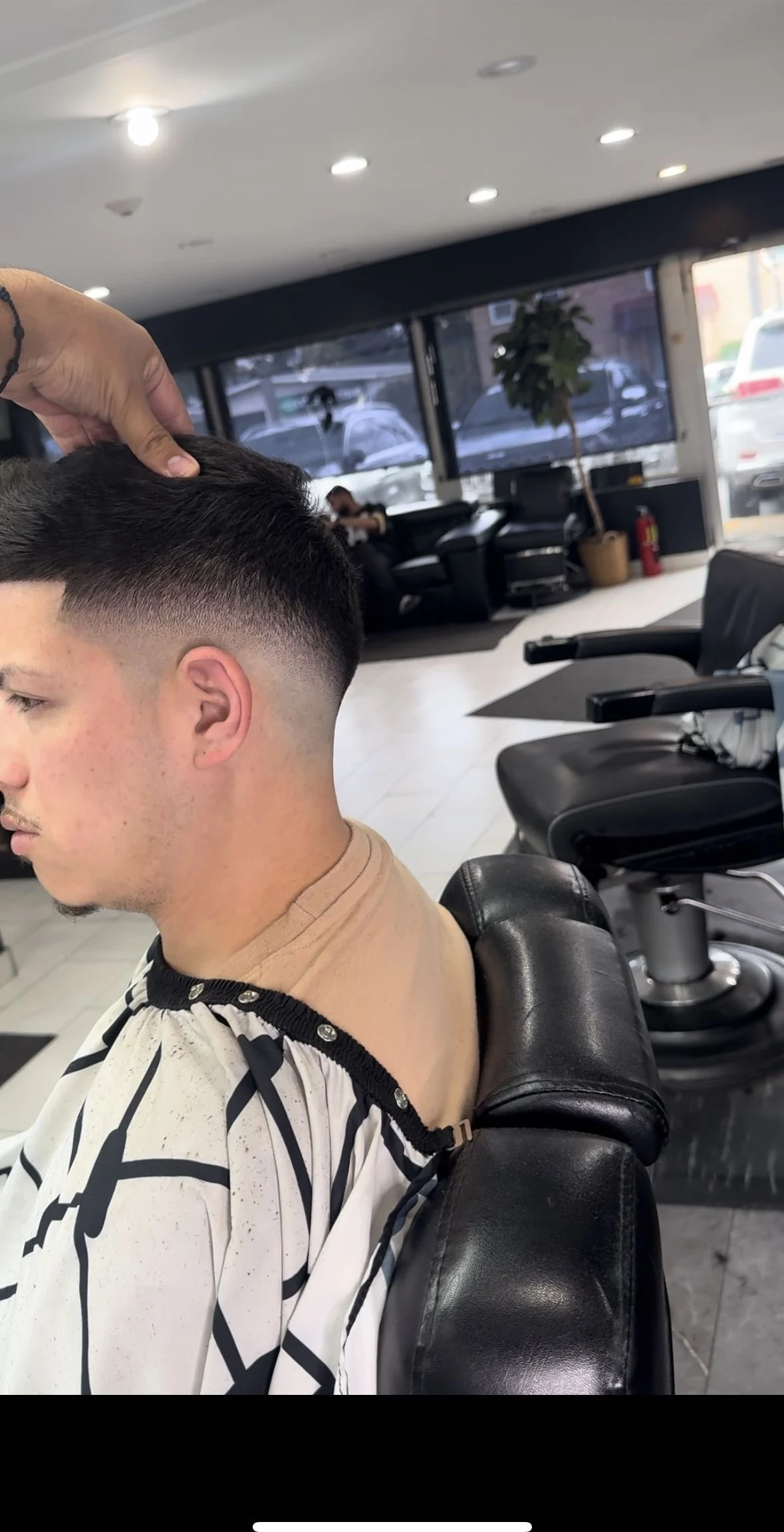 A skin fade