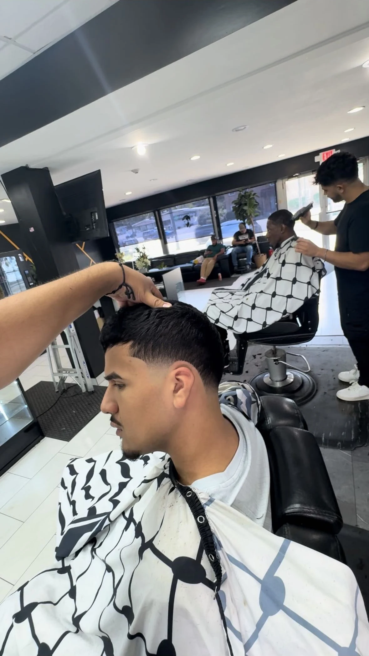 A taper fade